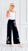 Blossom Flow Cargo Pants-190 Denim-POL-Coastal Bloom Boutique, find the trendiest versions of the popular styles and looks Located in Indialantic, FL