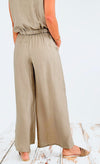 Textured Top and Wide Leg Pants Set-210 Loungewear/Sets-listicle-Coastal Bloom Boutique, find the trendiest versions of the popular styles and looks Located in Indialantic, FL