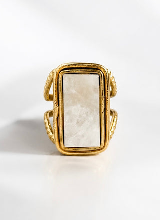 Vintage Vogue Rectangle Ring