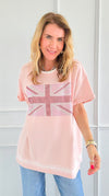 CB Custom - London Calling Tee-110 Short Sleeve Tops-White Birch / Holly-Coastal Bloom Boutique, find the trendiest versions of the popular styles and looks Located in Indialantic, FL