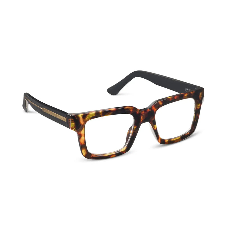 Spotlight Readers - Tortoise/Black - PEEPERS-260 Other Accessories-peepers-Coastal Bloom Boutique, find the trendiest versions of the popular styles and looks Located in Indialantic, FL