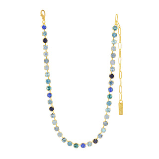 Sarina Necklace - Fairy Dust Blue Mix -TOVA