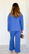 Quilted Jacket and Pants Set - Marlin-210 Loungewear/Sets-Zenana-Coastal Bloom Boutique, find the trendiest versions of the popular styles and looks Located in Indialantic, FL
