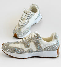 Hey Girl Rhinestone Mesh Comfort Sneaker-250 Shoes-Corkys-Coastal Bloom Boutique, find the trendiest versions of the popular styles and looks Located in Indialantic, FL