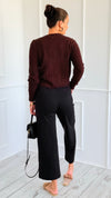 Weekend Flow Pull-On Pants - Black-170 Bottoms/Shorts-YELETE-Coastal Bloom Boutique, find the trendiest versions of the popular styles and looks Located in Indialantic, FL