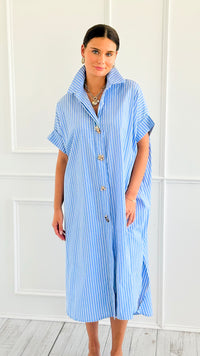 Whimsy Lane Italian Button Dress-200 Dresses/Jumpsuits/Rompers-TATTOO Z-Coastal Bloom Boutique, find the trendiest versions of the popular styles and looks Located in Indialantic, FL