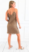 Shimmer & Shine Slip Dress-200 Dresses/Jumpsuits/Rompers-Rousseau-Coastal Bloom Boutique, find the trendiest versions of the popular styles and looks Located in Indialantic, FL