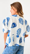 Seashell Elegance Tie Peplum Top-150 Cardigans/Layers-Bailey Rose-Coastal Bloom Boutique, find the trendiest versions of the popular styles and looks Located in Indialantic, FL