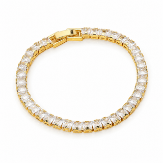 Emerald Cut Tennis Bracelet