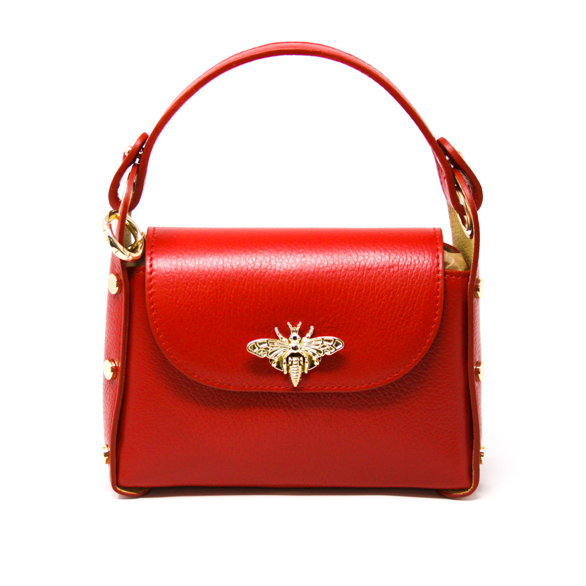 Sweet Bee Mini Stud Kelly-240 Bags-German Fuentes/ELLIS DI ZHENG GUOXUE-Coastal Bloom Boutique, find the trendiest versions of the popular styles and looks Located in Indialantic, FL