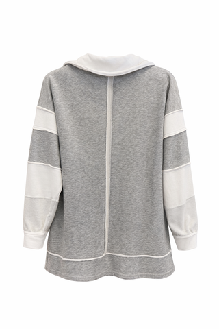 Off-Duty Colorblock Sweatshirt