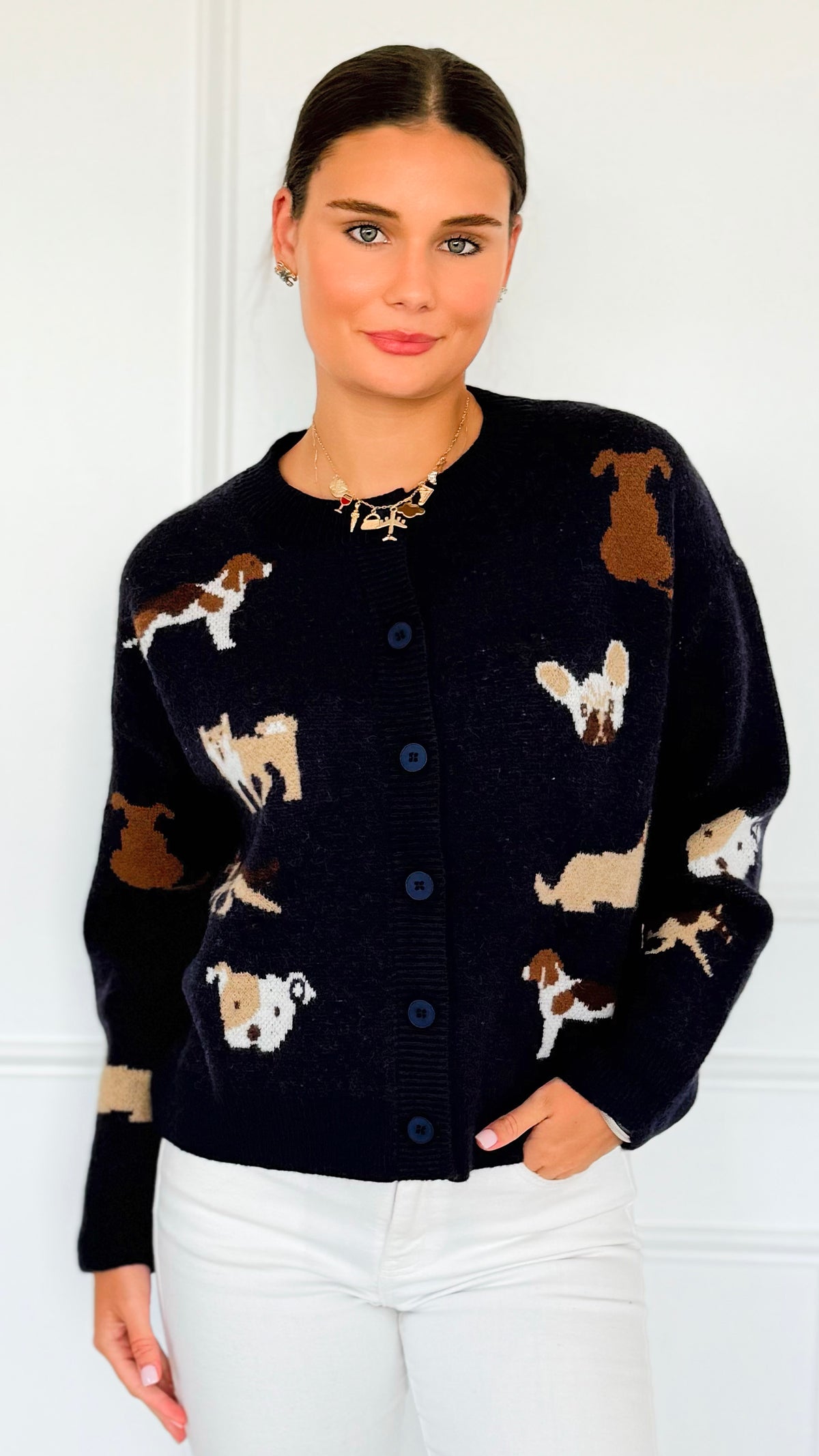 CardiCanine Cardigan Sweater-Coastal Bloom-Coastal Bloom Boutique, find the trendiest versions of the popular styles and looks Located in Indialantic, FL