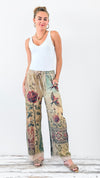 PRE ORDER Whimsical Hummingbird Drawstring Pants-170 Bottoms-Origami Fashion Inc-Coastal Bloom Boutique, find the trendiest versions of the popular styles and looks Located in Indialantic, FL