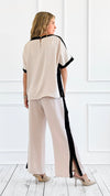 Effortless Chic Pant Set with Dolman Sleeve Top-170 Bottoms-Jodifl-Coastal Bloom Boutique, find the trendiest versions of the popular styles and looks Located in Indialantic, FL