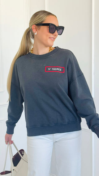 St Tropez Escape Italian Sweatshirt