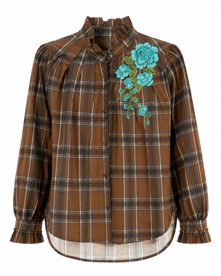 CB Custom - Teal Me a Secret Top
