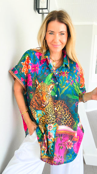 Tropical Jungle Ibiza Italian Top