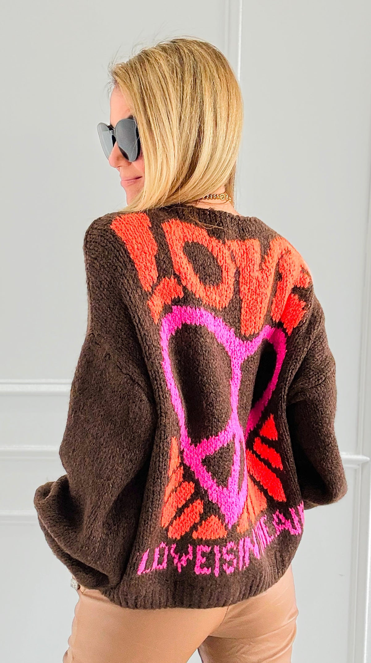 Love Is In The Air Italian Crochet Sweater-140 Sweaters-Italianissimo-Coastal Bloom Boutique, find the trendiest versions of the popular styles and looks Located in Indialantic, FL