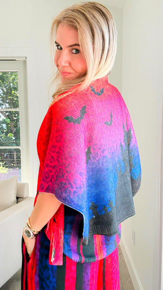 Moonlit Manor Lurex Italian St Tropez Knit Top
