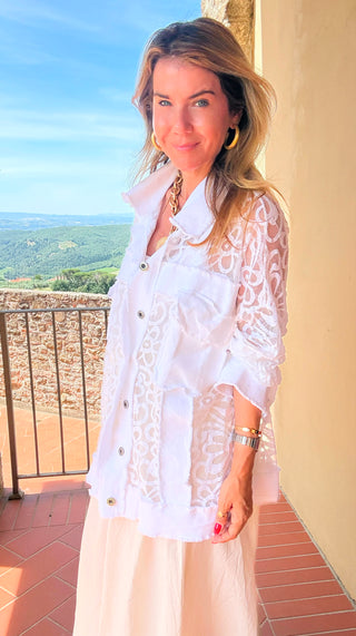 Bloom & Grace Italian Lace Jacket