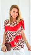 Wavy Safari Wings Italian Graphic Tee-110 short Sleeve Top-Italianissimo-Coastal Bloom Boutique, find the trendiest versions of the popular styles and looks Located in Indialantic, FL