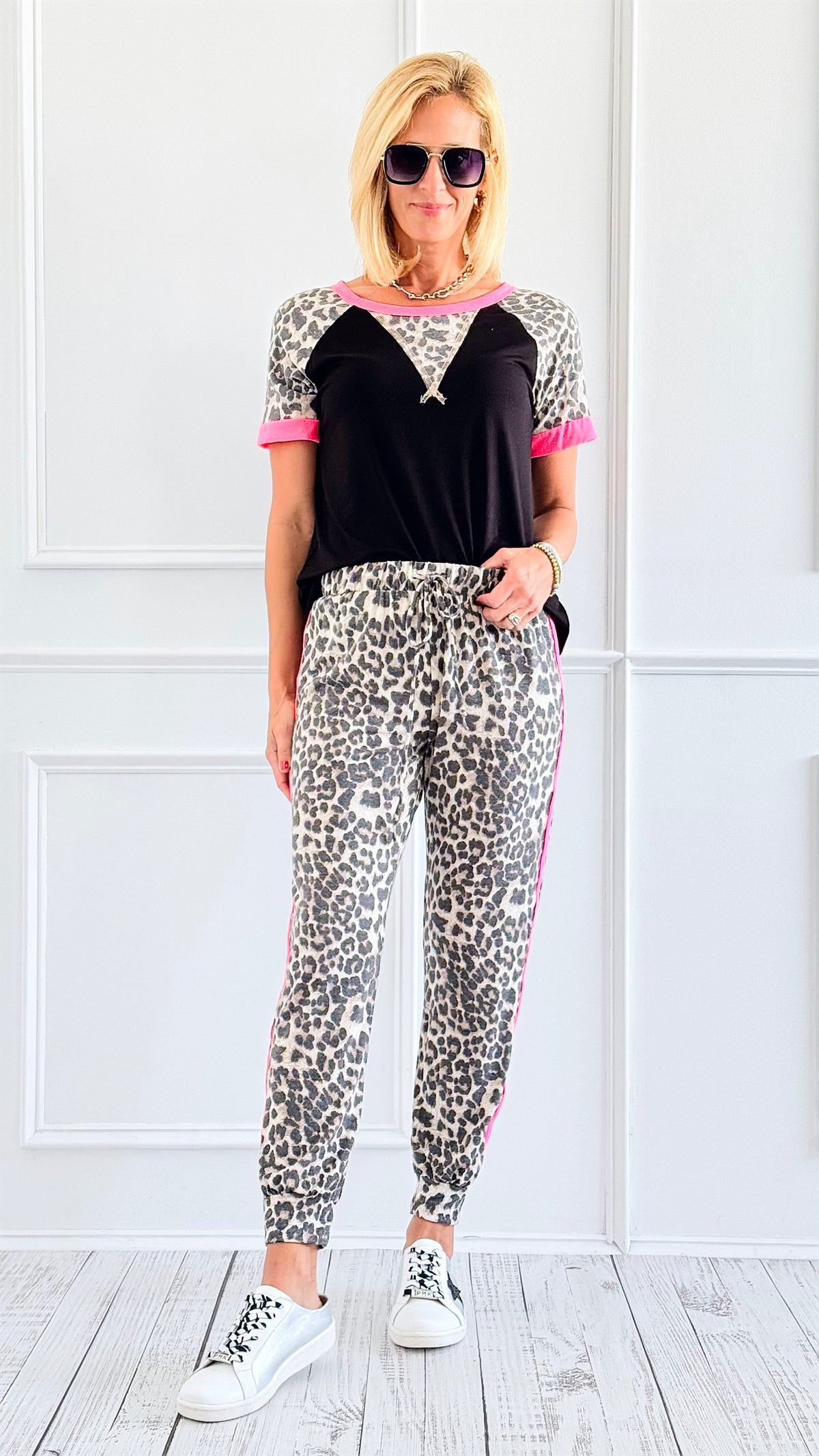 Leopard Luxe Pants-170 Bottoms-Heimish-Coastal Bloom Boutique, find the trendiest versions of the popular styles and looks Located in Indialantic, FL