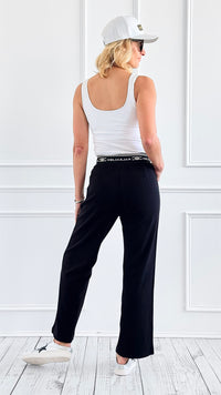 Elevated Essential Jogger Pants - Black-180 Joggers-Illord-Coastal Bloom Boutique, find the trendiest versions of the popular styles and looks Located in Indialantic, FL