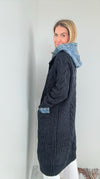 Urban Edge Knit Cardigan-150 Cardigans/Layers-Joh Apparel-Coastal Bloom Boutique, find the trendiest versions of the popular styles and looks Located in Indialantic, FL