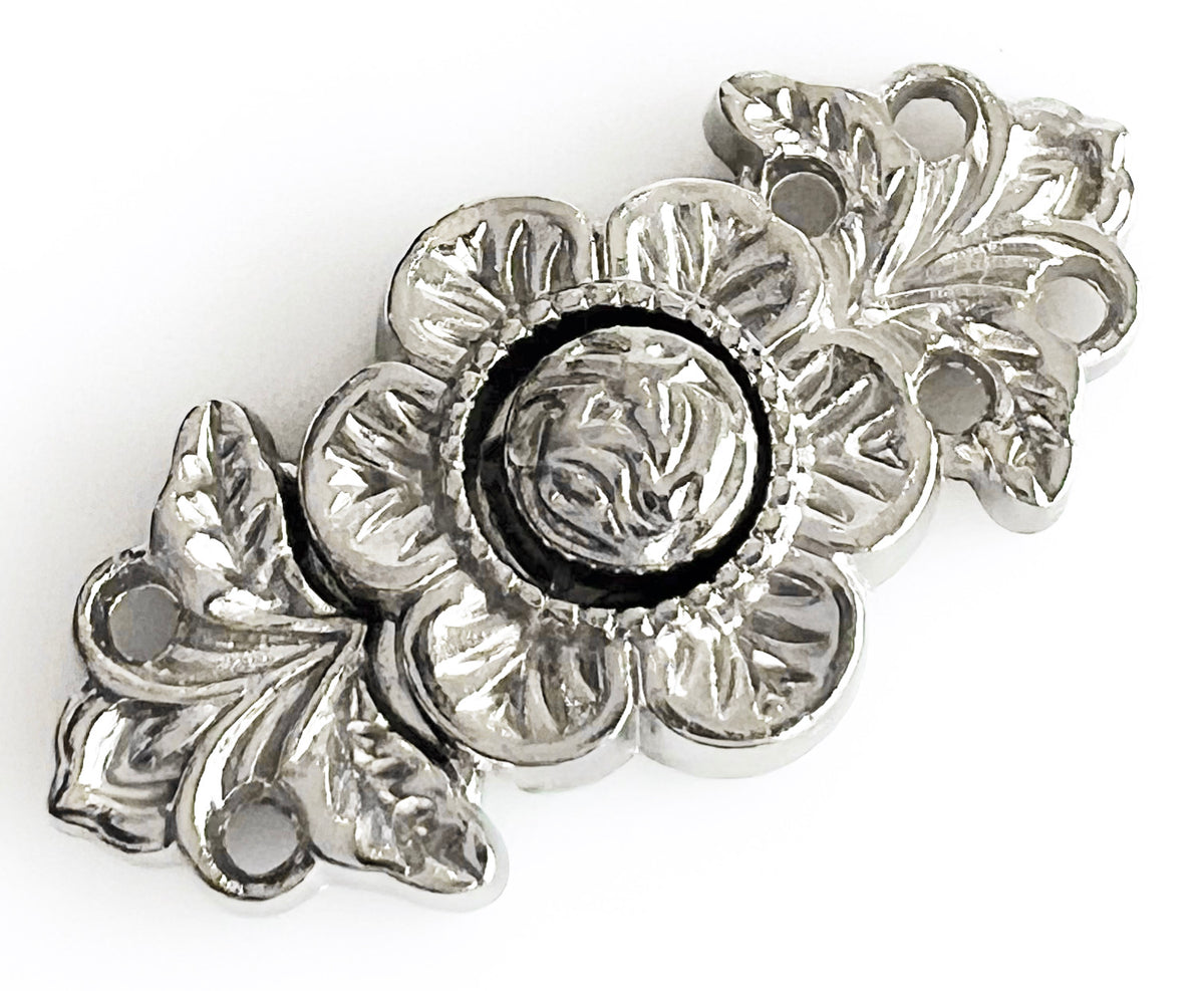 Flower Adjustable Buckle-260 Other Accessories-Darling-Coastal Bloom Boutique, find the trendiest versions of the popular styles and looks Located in Indialantic, FL