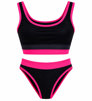 Electric Contrast Sport Energy Bikini