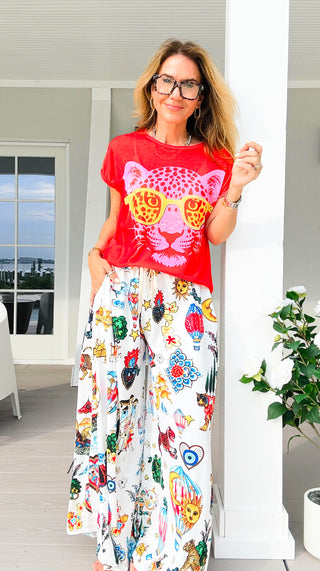 Storybook Escape Riviera Italian Pants