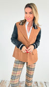 Varsity Luxe Blazer-160 Jackets-Dolce Cabo-Coastal Bloom Boutique, find the trendiest versions of the popular styles and looks Located in Indialantic, FL