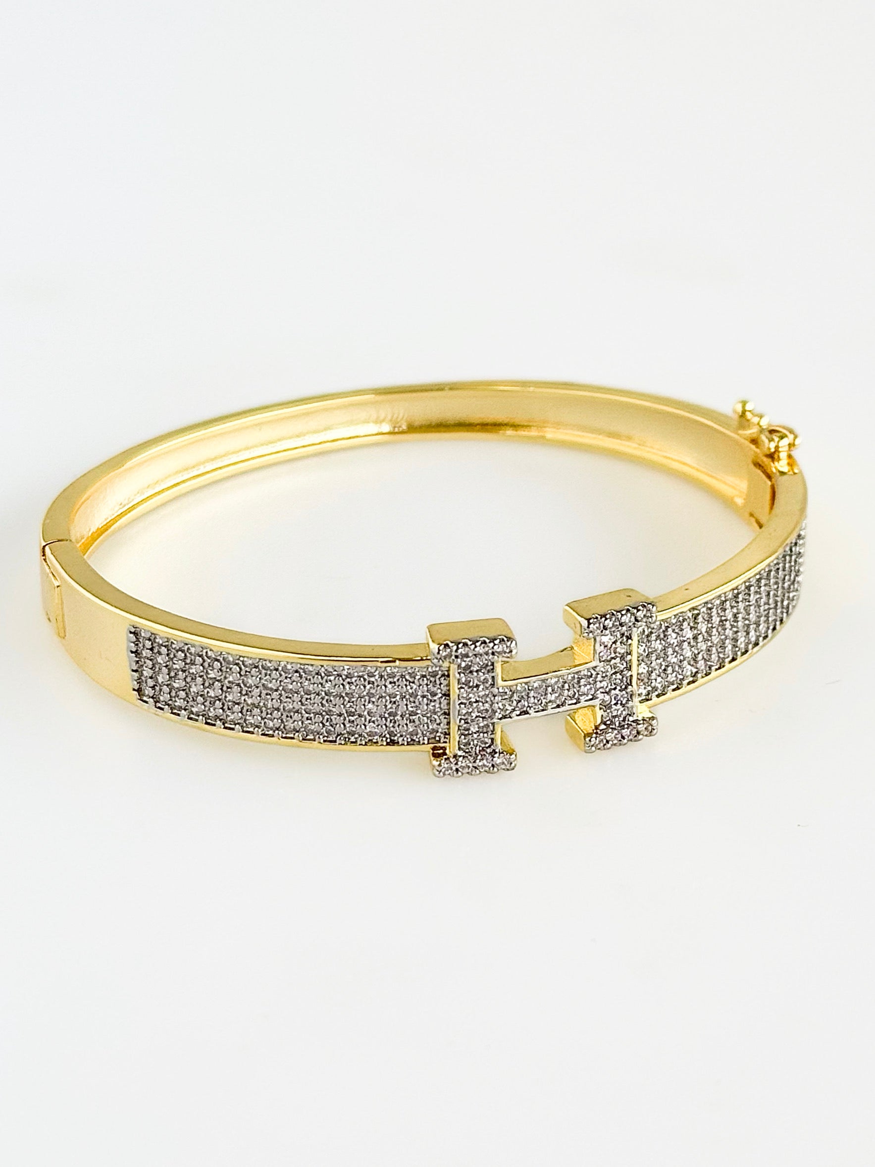 Inspired CZ "H" Bracelet-230 Jewelry-NYC-Coastal Bloom Boutique, find the trendiest versions of the popular styles and looks Located in Indialantic, FL