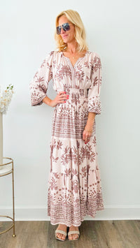 Royal Maxi Dress-200 Dresses/Jumpsuits/Rompers-Easel-Coastal Bloom Boutique, find the trendiest versions of the popular styles and looks Located in Indialantic, FL