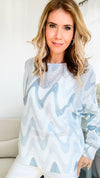 Ripples Italian St Tropez Sweater-140 Sweaters-Germany-Coastal Bloom Boutique, find the trendiest versions of the popular styles and looks Located in Indialantic, FL