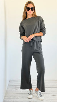 Soft Glow Lounge Set-210 Loungewear/Sets-Zenana-Coastal Bloom Boutique, find the trendiest versions of the popular styles and looks Located in Indialantic, FL