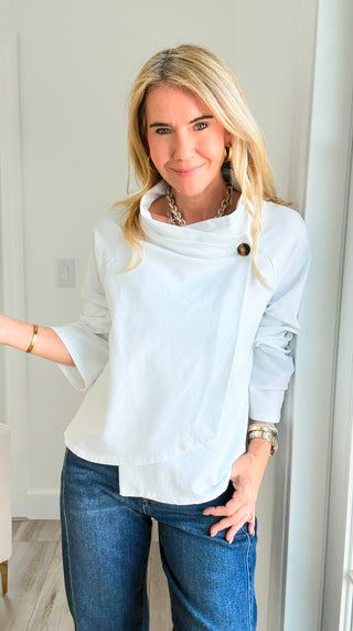 Italian Cotton On Edge Jacket- White