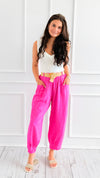 Patagonia Italian Pants - Fuchsia-100 Pants-Italianissimo-Coastal Bloom Boutique, find the trendiest versions of the popular styles and looks Located in Indialantic, FL