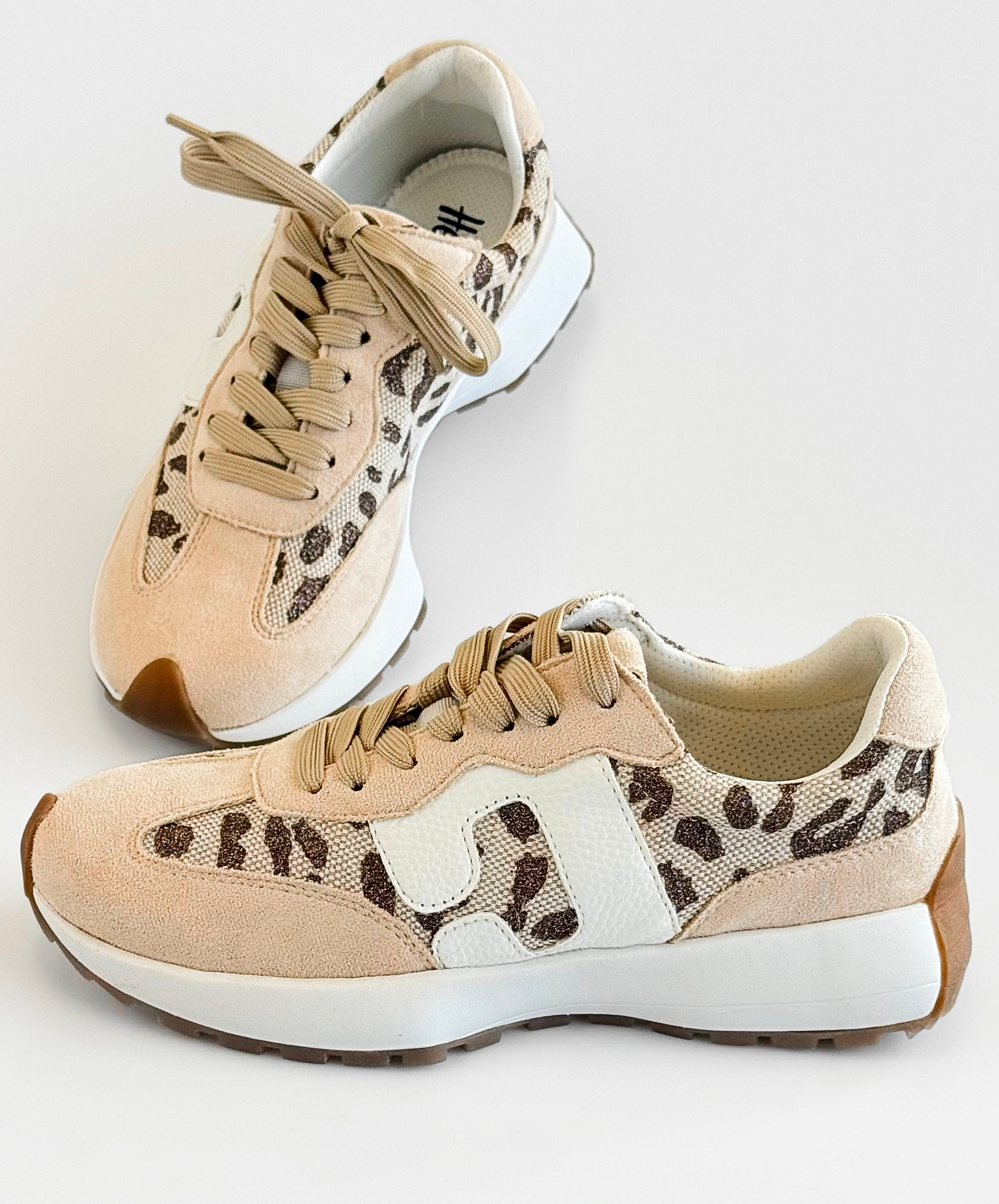 Hey Girl Leopard Comfort Sneaker-250 Shoes-Corkys-Coastal Bloom Boutique, find the trendiest versions of the popular styles and looks Located in Indialantic, FL