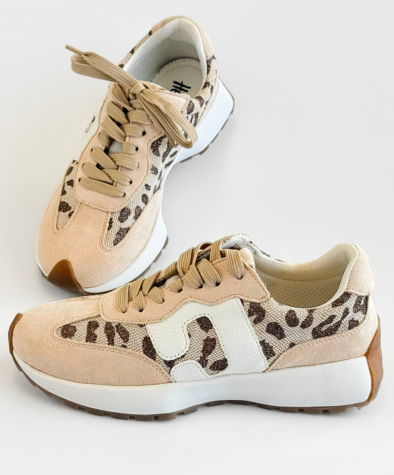 Hey Girl Leopard Comfort Sneaker-250 Shoes-Corkys-Coastal Bloom Boutique, find the trendiest versions of the popular styles and looks Located in Indialantic, FL