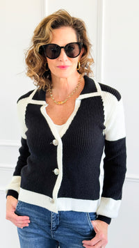 Manhattan Edit Knit Cardigan-150 Cardigans/Layers-Chasing Bandits-Coastal Bloom Boutique, find the trendiest versions of the popular styles and looks Located in Indialantic, FL