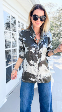 Shine Forward Shirt-110 Long Sleeve Tops-Umgee-Coastal Bloom Boutique, find the trendiest versions of the popular styles and looks Located in Indialantic, FL