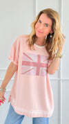 CB Custom - London Calling Tee-110 Short Sleeve Tops-White Birch / Holly-Coastal Bloom Boutique, find the trendiest versions of the popular styles and looks Located in Indialantic, FL