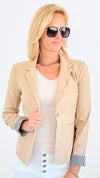 City Chic Tailored Blazer-160 Jackets-Timing-Coastal Bloom Boutique, find the trendiest versions of the popular styles and looks Located in Indialantic, FL