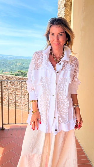 Bloom & Grace Italian Lace Jacket