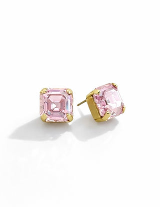 Nikki Medium Stud - Light Rose Glimmer - TOVA