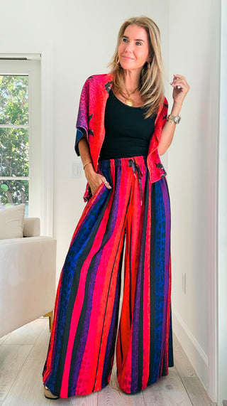 Midnight Mischief Kapri Italian Pants