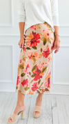 Floral Bias-Cut Maxi Skirt-170 Bottoms-In February-Coastal Bloom Boutique, find the trendiest versions of the popular styles and looks Located in Indialantic, FL
