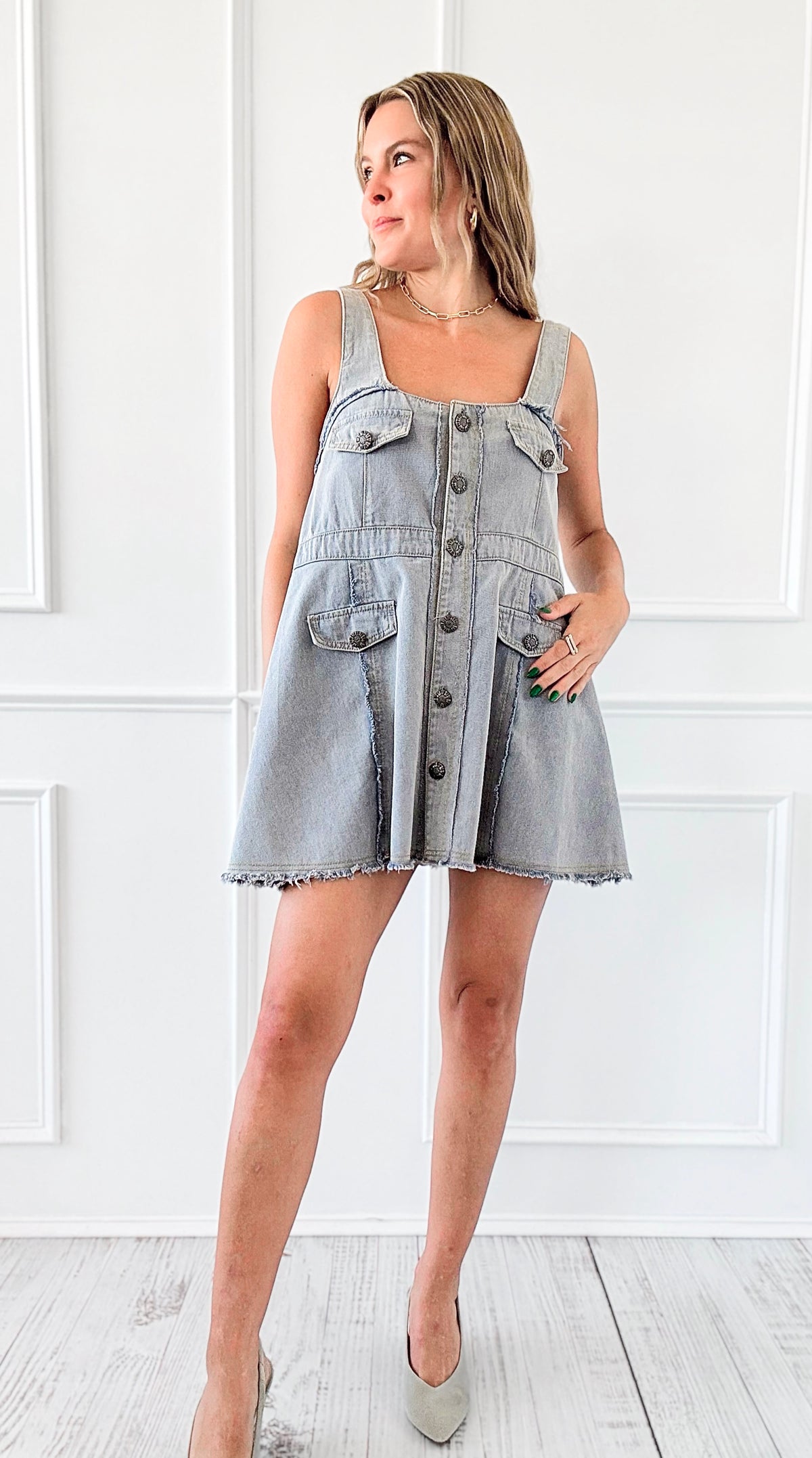 Laguna Mini Dress-200 Dresses/Jumpsuits/Rompers-pol-Coastal Bloom Boutique, find the trendiest versions of the popular styles and looks Located in Indialantic, FL