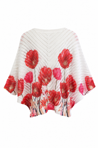 Blushing Poppy Capri Italian Knit Top